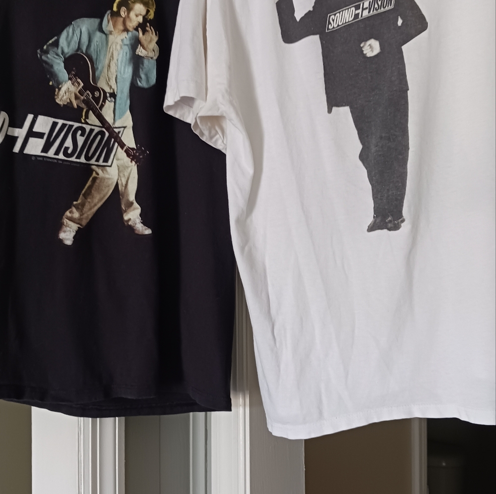 David Bowie Vintage Tour Tees